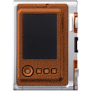 FUJIFILM instax mini EVO Hybrid Instant Camera with Film Variety Pack (Brown, 20 Exposures)