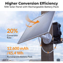 Brinno BCC5000 Outdoor Time-Lapse Camera Bundle with ASP1000-P Solar Panel Kit & APB1000 Battery Kit