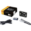 Kodak PIXPRO FZ45 Digital Camera with Complete Starter Bundle (Black)