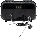 THOR AV Hammer SE-9 Omnidirectional Headset Microphone with 90mm Boom and TA3F Connector (Black)