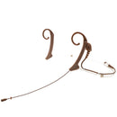 THOR AV Shadow SH20 Dual-Ear Headset Microphone with Locking 3.5mm Connector (Brown)