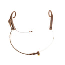 THOR AV Shadow SH20 Dual-Ear Headset Microphone with Locking 3.5mm Connector (Brown)