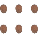 THOR AV Shadow SH20 Windscreen for Omni Subminiature Capsules (Brown, 6-Pack)
