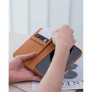 Moshi Overture Magnetic Folio Case for iPhone 16 Pro (Caramel Brown)