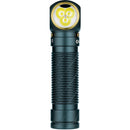Olight Perun 3 Rechargeable Right-Angle LED Flashlight and Headband (Dream Blue)
