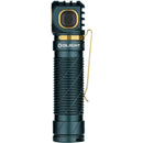 Olight Perun 3 Rechargeable Right-Angle LED Flashlight and Headband (Dream Blue)