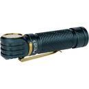 Olight Perun 3 Rechargeable Right-Angle LED Flashlight and Headband (Dream Blue)