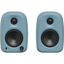 Kanto Living Uki 2-Way Active Desktop Speakers with Bluetooth (Cornflower, Pair)