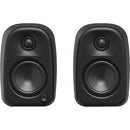 Kanto Living Uki 2-Way Active Desktop Speakers with Bluetooth (Onyx, Pair)