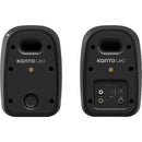 Kanto Living Uki 2-Way Active Desktop Speakers with Bluetooth (Onyx, Pair)