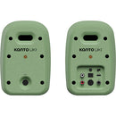Kanto Living Uki 2-Way Active Desktop Speakers with Bluetooth (Sage, Pair)