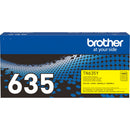 Brother Genuine Standard-Yield TN635 Toner (Yellow)