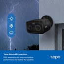 TP-Link Tapo C401 1080p Battery-Powered Smart Wire-Free Outdoor Security Camera (Black)