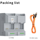 ZGCINE PC2-FZ100 Travel Charging Case for NP-FZ100 Battery (Gray)