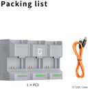 ZGCINE PC3-FZ100 Travel Charging Case for NP-FZ100 Battery (Gray)