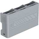 ZGCINE PC3-LPE6 Travel Charging Case for LP-E6/N/NH/E6P Batteries (Gray)