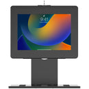 CTA Digital Security Enclosure Wall Mount with Keyboard Tray for 7 to 11" Tablets (Black)