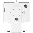 CTA Digital Security Enclosure Wall Mount with Keyboard Tray for 7 to 11" Tablets (White)