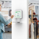 CTA Digital Security Enclosure Wall Mount with Keyboard Tray for 7 to 11" Tablets (White)