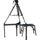 Cartoni Ragno Pod with Foldable Platform and Soft Case