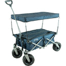 Creative Outdoor Distributor XXL Hauler Deluxe Folding Wagon (Navy Diamond)