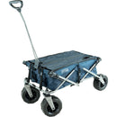 Creative Outdoor Distributor XXL Hauler Deluxe Folding Wagon (Navy Diamond)