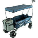 Creative Outdoor Distributor XXL Hauler Deluxe Folding Wagon (Navy Diamond)