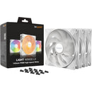 be quiet! Light Wings LX HS ARGB 140mm Fan (White, 3-Pack)