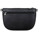 Dorr MANTA Leather Crossbody Bag (Medium, Black)