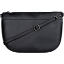 Dorr MANTA Leather Crossbody Bag (Medium, Black)