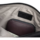 Dorr MANTA Leather Crossbody Bag (Medium, Black)