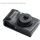 SmallRig Leather Half-Case with Wrist Strap for Ricoh GR IV (Black)