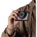 SmallRig Leather Half-Case with Wrist Strap for Ricoh GR IV (Gray)