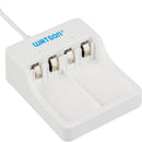 Watson 2-Bay USB-C Charger for 9V Rechargeable Batteries