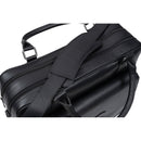Dorr MANTA Genuine Leather Business Bag with Front Pocket (Black)