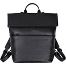 Dorr MANTA Leather Flap Backpack (Black)