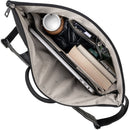 Dorr MANTA Leather Flap Backpack (Black)