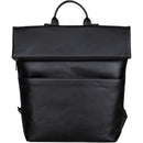 Dorr MANTA Leather Flap Backpack (Black)
