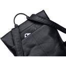Dorr MANTA Leather Flap Backpack (Black)