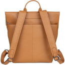 Dorr MANTA Leather Flap Backpack (Camel)