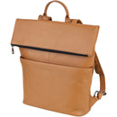 Dorr MANTA Leather Flap Backpack (Camel)