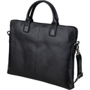 Dorr MANTA Genuine Leather Laptop Bag (Small, Black)
