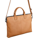 Dorr MANTA Genuine Leather Laptop Bag (Medium, Camel)