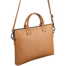 Dorr MANTA Genuine Leather Laptop Bag (Small, Camel)