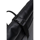 Dorr Rolltop Leather Backpack (Medium, Black)