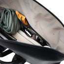 Dorr Roll Top Leather Backpack (Small, Black)