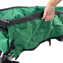 Creative Outdoor Distributor XXL Hauler Deluxe Folding Wagon (Green)