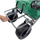 Creative Outdoor Distributor XXL Hauler Deluxe Folding Wagon (Green)