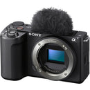 Sony ZV-E10 II Mirrorless Camera with Mini Flash Kit (Black)