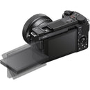 Sony ZV-E10 II Mirrorless Camera with Mini Flash Kit (Black)